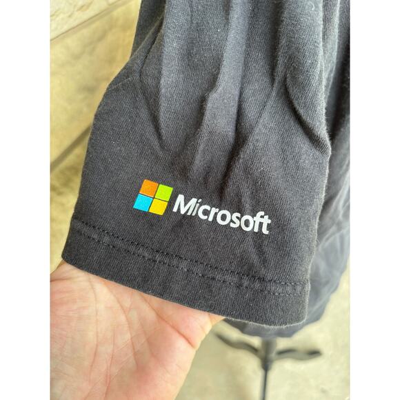 vintage Microsoft tee shirt distressed - Picture 4 of 4